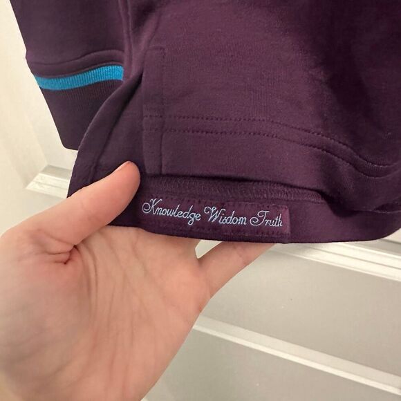 Robert Graham Royal Purple Quarter Zip Size Small - Picture 3 of 5